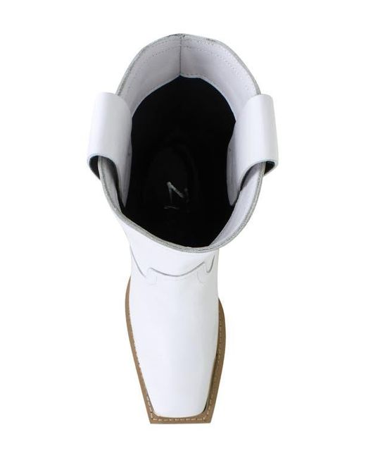 Zigi White Joshi Western Boot