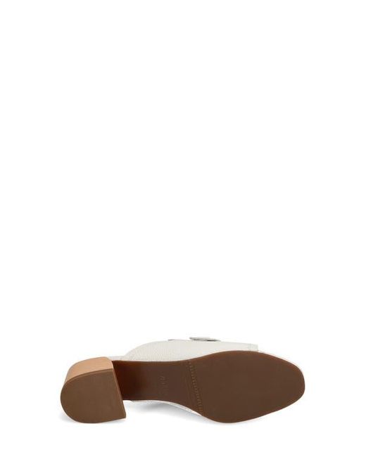 Vaneli White Cannia Block Heel Sandal
