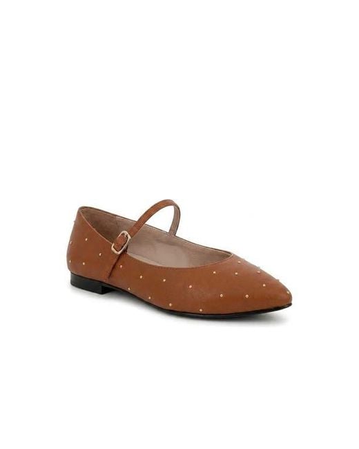 Menina Step Brown Clara Flat Sandal