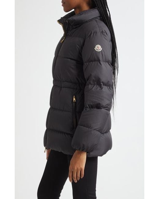 Moncler Black Brossette Down Jacket