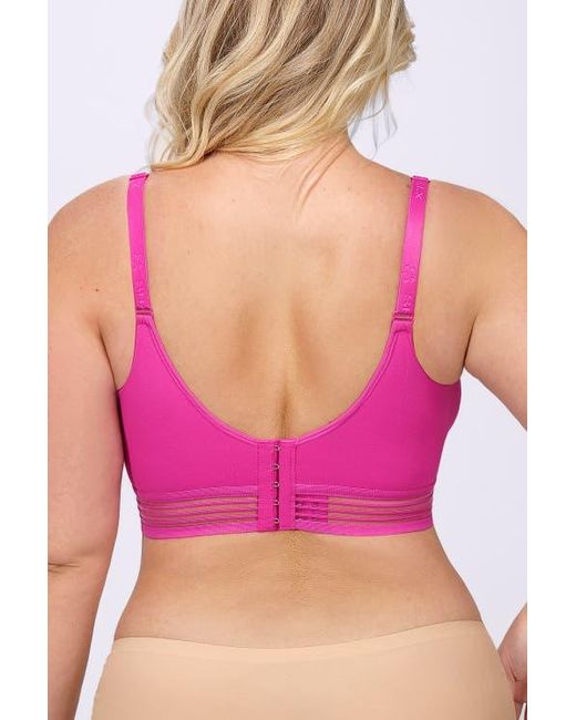 Shapellx Pink Wireless Full Coverage Seamless Bra