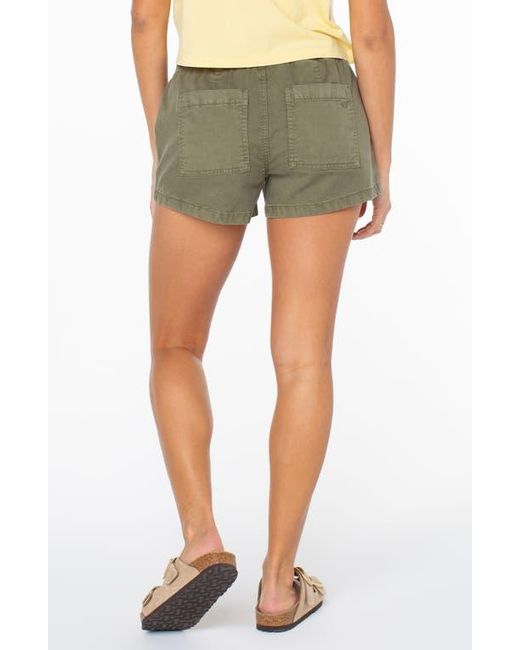 Roxy Green Lil Trooper Drawstring Shorts