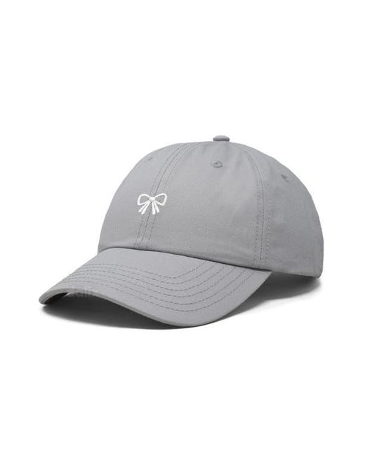 Alix Gray Bow Dad Cap