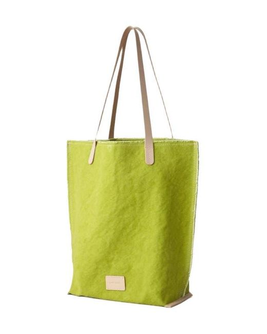 Graf & Lantz Green Hana Canvas Tote