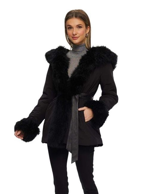 Gorski Black Reversible Shearling Lamb Jacket