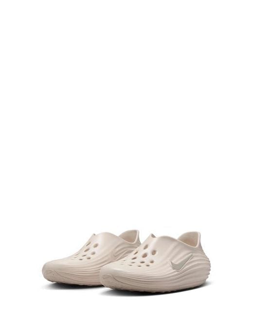 Nike White Reactx Rejuven8 Slip-On