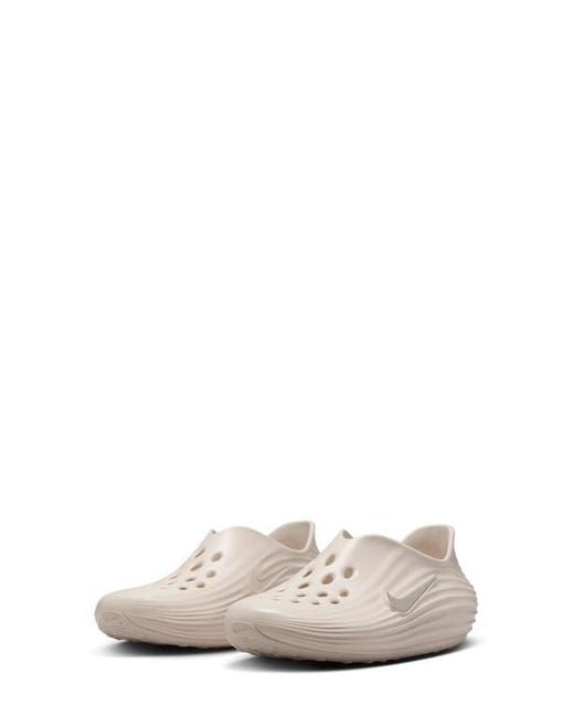 Nike White Reactx Rejuven8 Slip-On