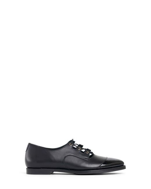 The Office Of Angela Scott Black Ms. Astrid Cap Toe Flat