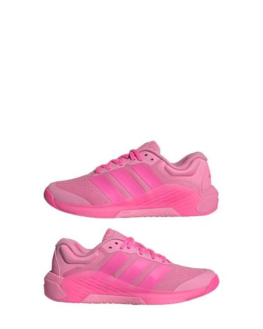 Adidas Pink Dropset 4 Power Trainer Sneaker
