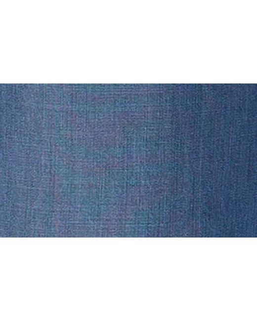 Liverpool Los Angeles Blue Drawstring Chambray Ankle Wide Leg Pants