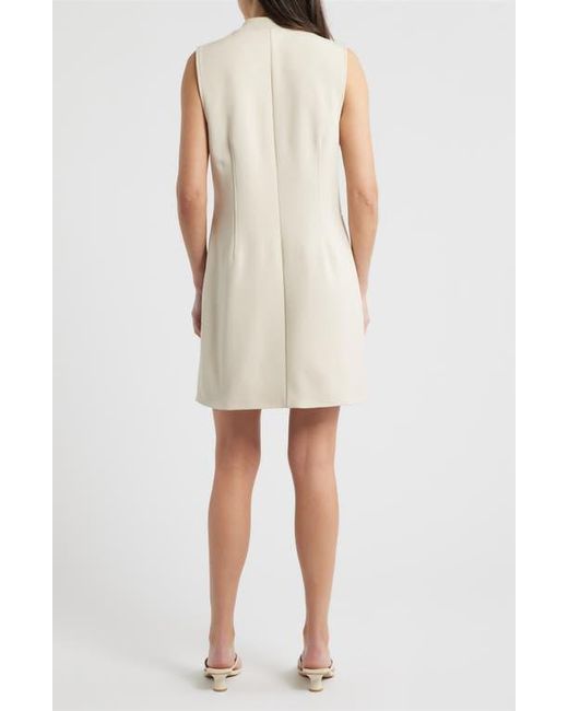 Bernardo Natural Jacket Shift Dress