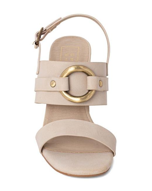 Shu Shop Pink Hannah Block Heel Slingback Sandal