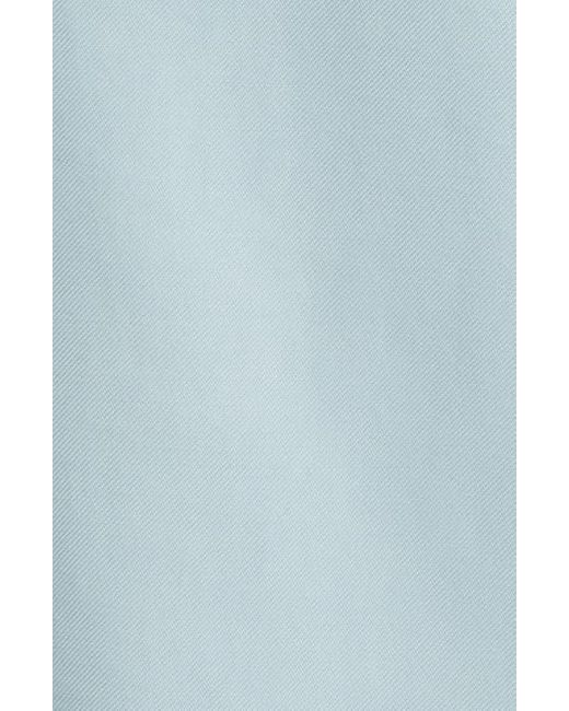 NN07 Blue Julio Embroidered Button-Up Shirt for men