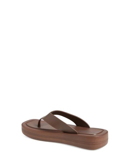 Jeffrey Campbell Brown Darcie Flip Flop