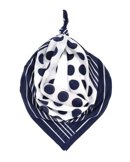 Echo Blue Polka Dot Bandana