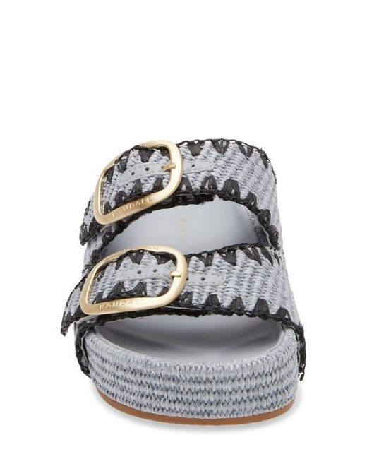 Loeffler Randall White Theo Double Band Slide Sandal