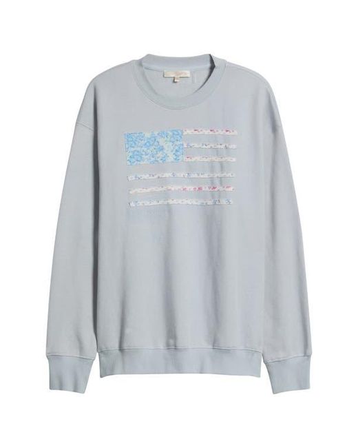 LoveShackFancy White Palo Patch Sweatshirt
