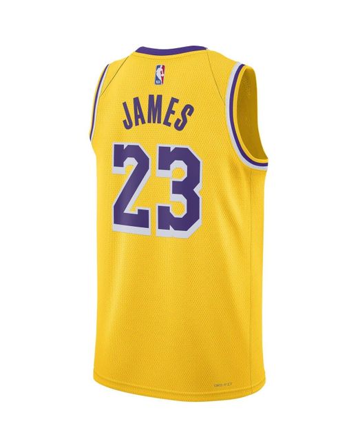 Youth Nike LeBron James White Los Angeles Lakers Swingman Jersey - City Edition at Nordstrom, Size XL