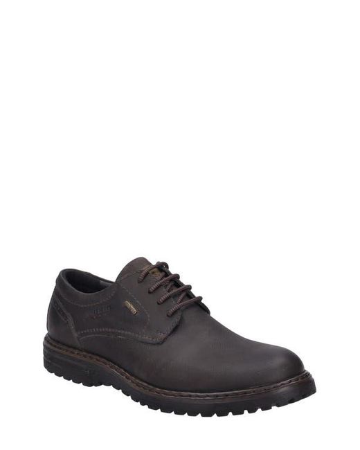 Josef Seibel Black Erroll Waterproof Derby for men