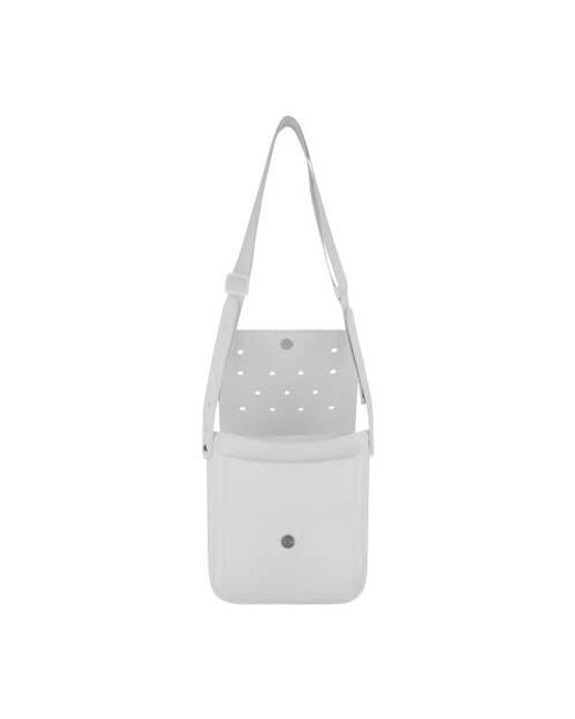 CROCSTM White Classic Crossbody With Front Flap