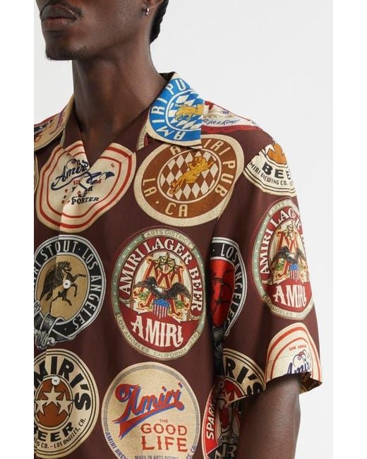 【AMIRI】AMIRI COASTERSセットアップ Amiri Coasters Bowling Shirt | Saks Fifth Avenue