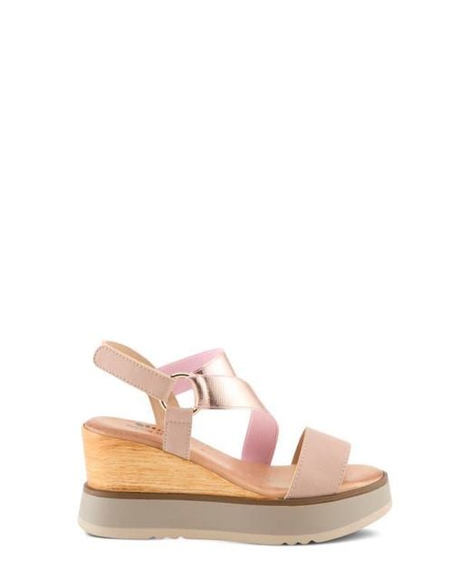 Spring Step Natural Nataly Wedge Platform Sandal