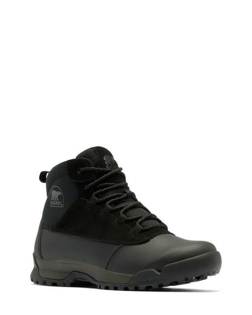Sorel Black Buxton Lite Plus Waterproof Boot for men