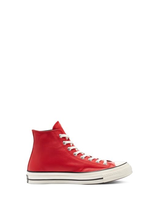 Converse Chuck Taylor® All Star® 70 High Top Sneaker in Red for Men | Lyst