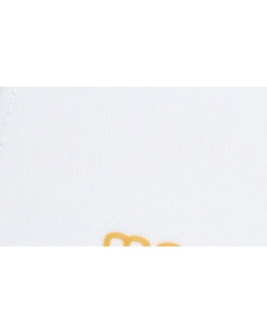 Melin White Hydro Compass Snapback Cap for men