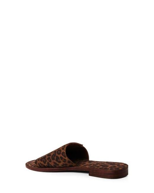 Free People Brown Verona Slide Sandal
