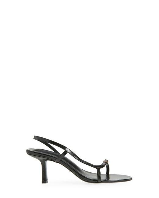 Tony Bianco Black Christine Slingback Sandal