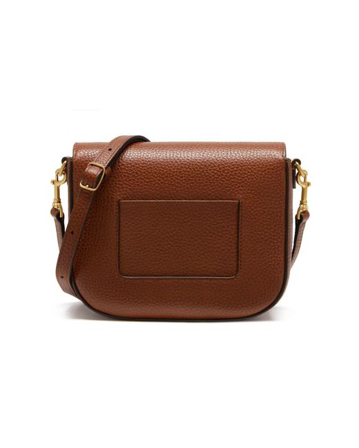 Mulberry Brown Small Darley Leather Crossbody Bag