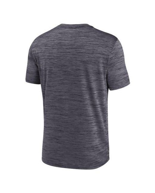 Nike Blue New York Jets Big & Tall Velocity Jock Tag Performance T-Shirt for men