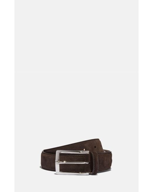 Scarosso White Classic Belts for men