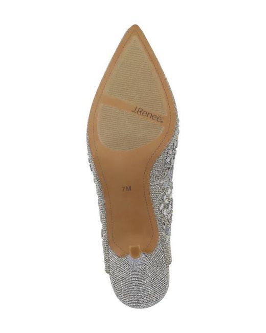 J. Reneé Gray Solara Pointed Toe Slingback Pump