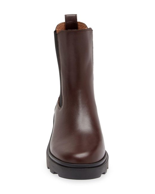 Madewell Brown The Wyckoff Chelsea Lugsole Boot