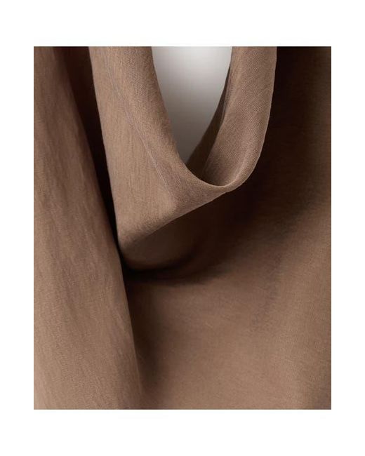 Mango Brown Cowl Halter Neck Top