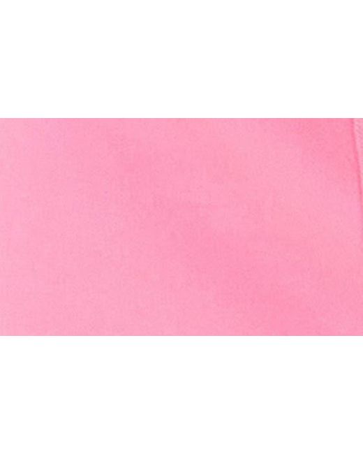 Grey Lab Pink Denim Tube Minidress