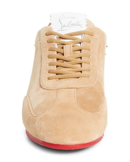 Christian Louboutin Brown Eleonora T-Toe Sneaker