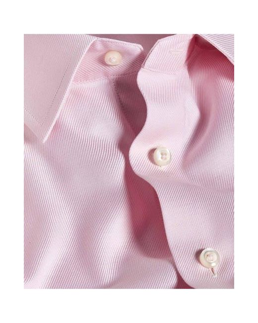 slim fit dress slacks David Donahue Slim Fit Superfine Twill Dress Shirt main image 0