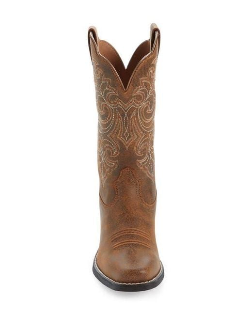 Ariat Brown Roundup Western Boot