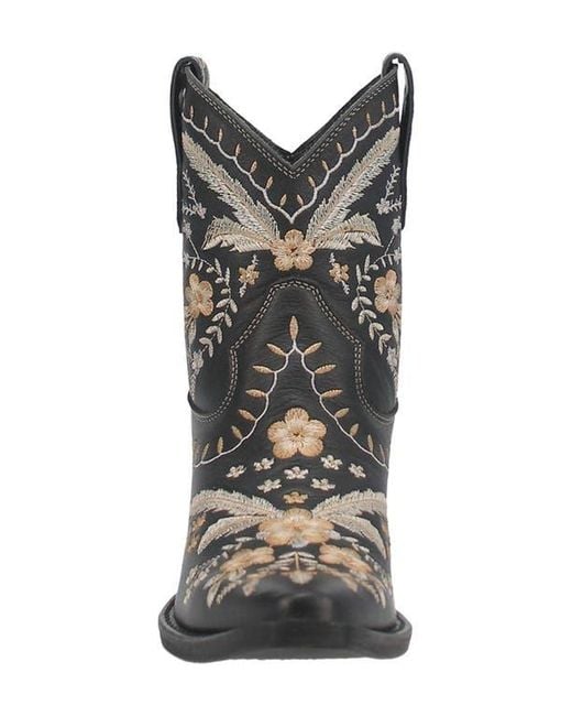 Dingo Black Primrose Western Boot