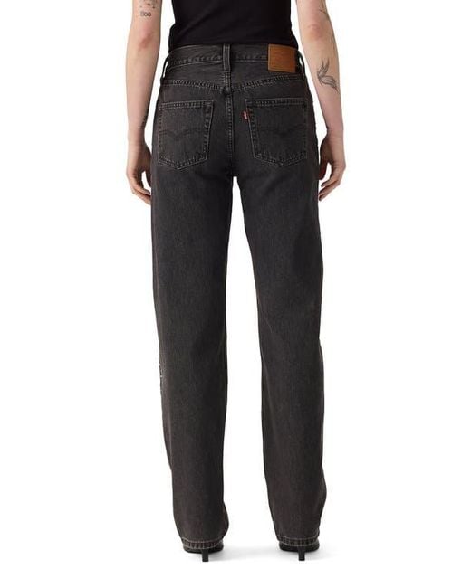 Levi's Black 501 '90S Straight Leg Jeans