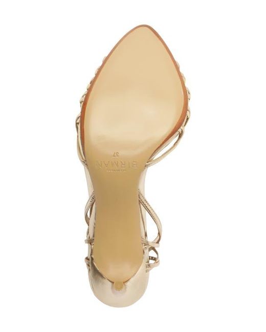 Alexandre Birman Metallic Solene Cage Sandal
