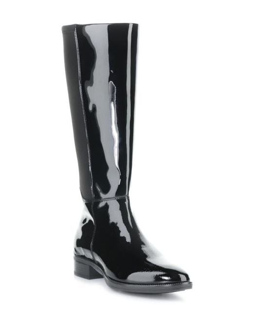 Bos. & Co. Black Aero Waterproof Knee High Boot
