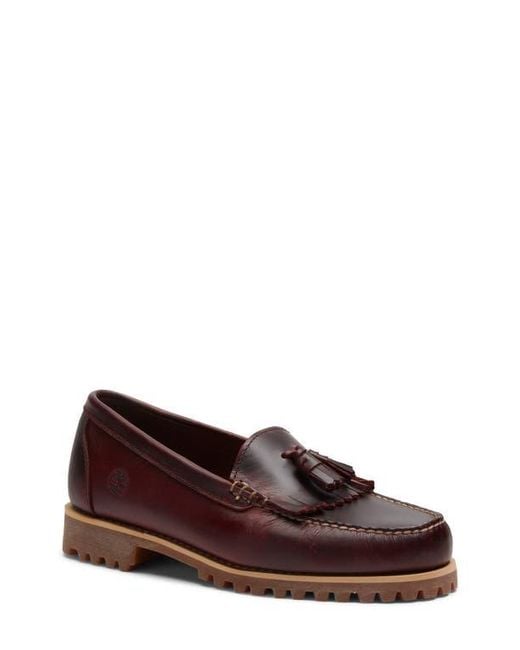 Timberland Brown Authentic Tassel Loafer for men