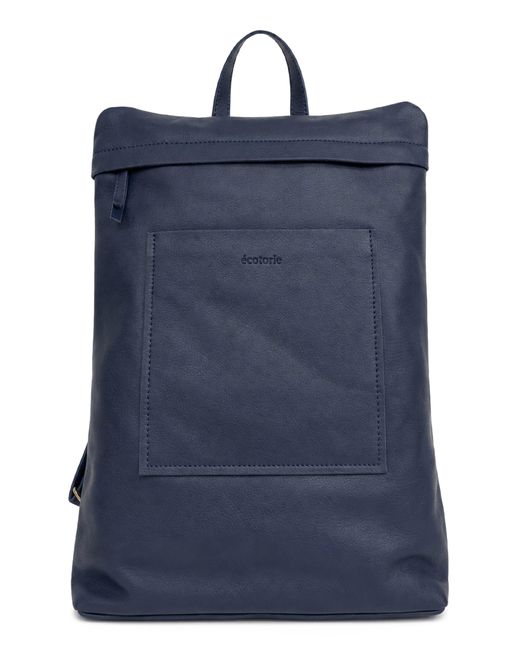 Écotorie Blue Willow Leather Backpack