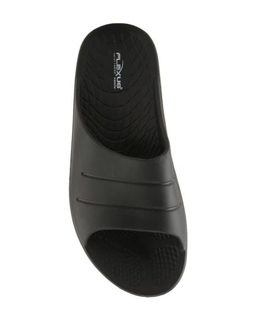 Flexus by Spring Step Black Shamak Slide
