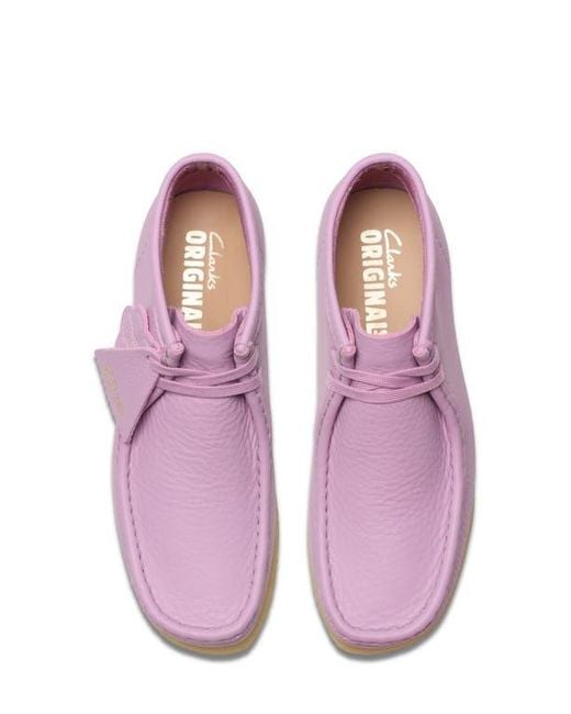 Clarks Purple Wallabee Chukka Boot