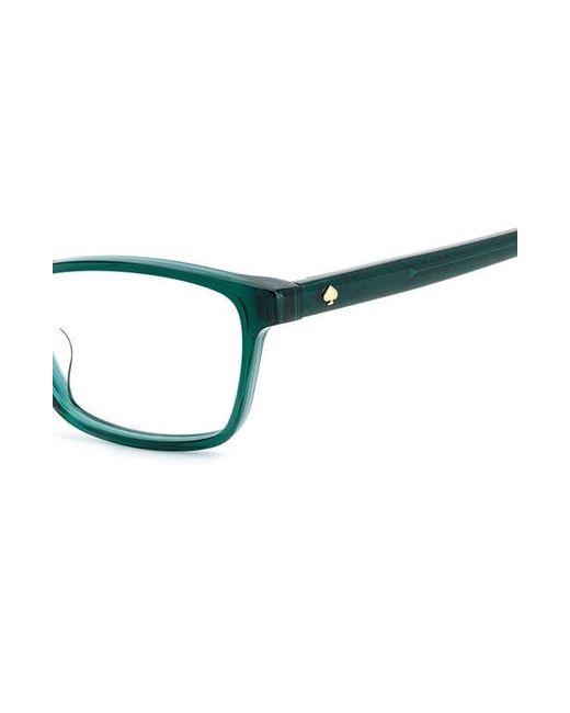 Kate Spade Black Agnessa 49Mm Rectangular Reading Glasses